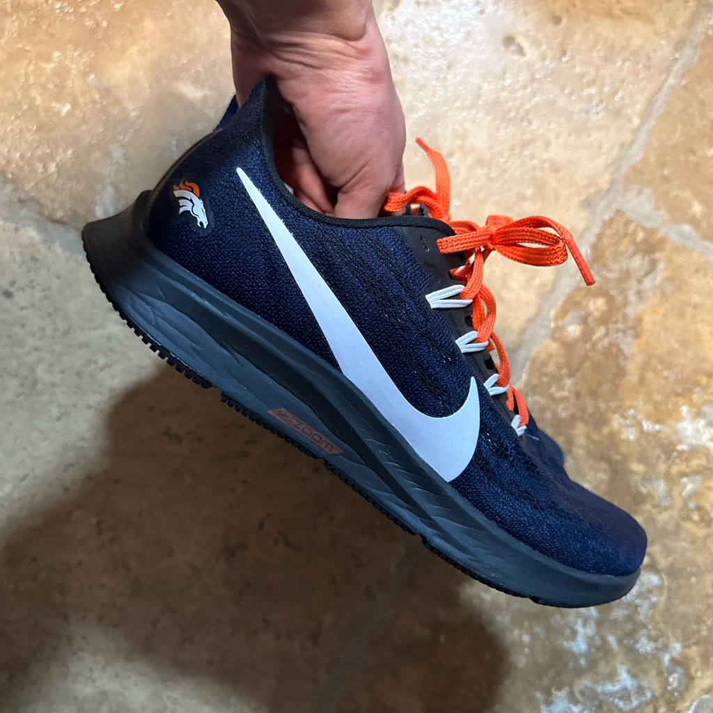 Nike Air Zoom Pegasus 36 Broncos Shoes Men’s Size 7/Women’s Size 8.5